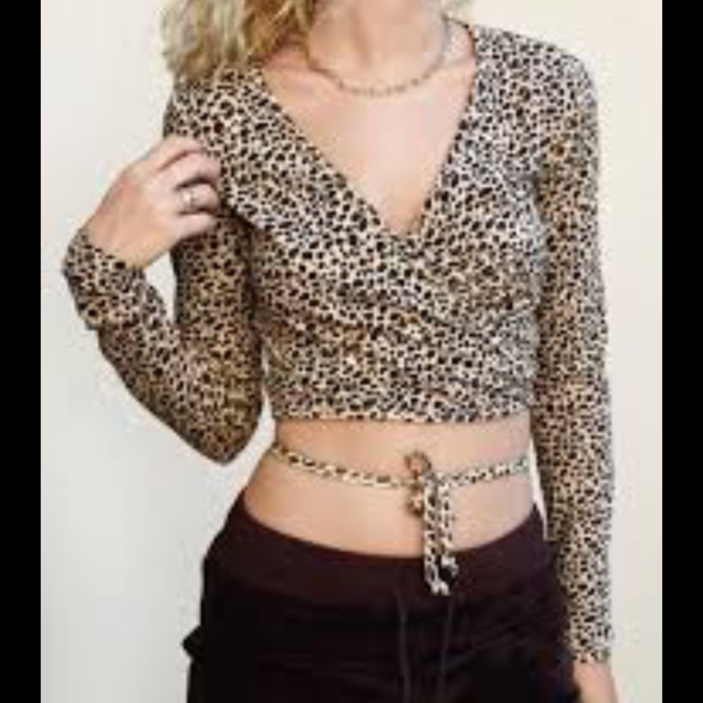 Leopard blouse